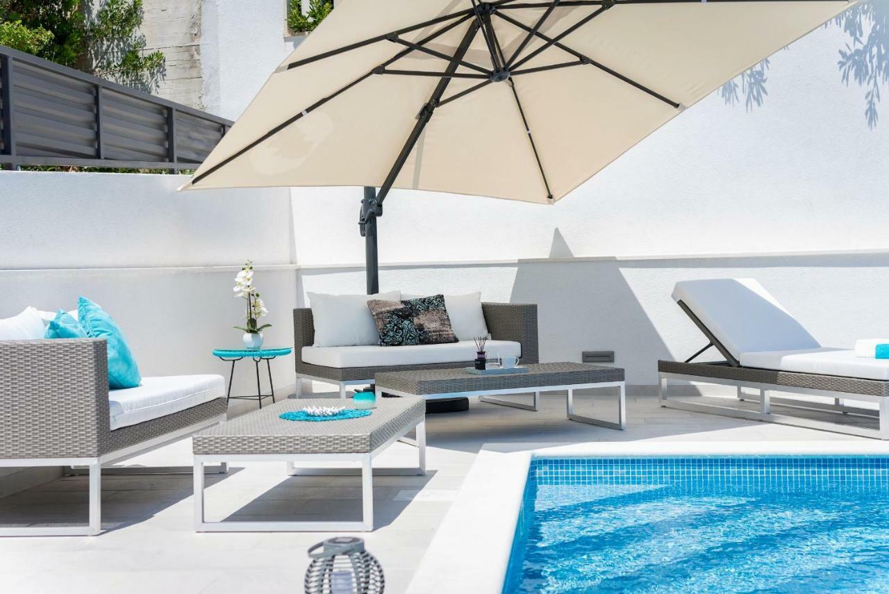 Villa Miholina - With Heated Swimming Pool Trogir Exterior foto